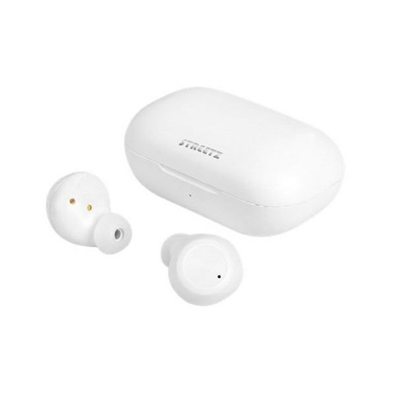 IZLOŽBENI PRIMJERAK - Slušalice STREETZ TWS-1111, mikrofon, Bluetooth 5.0, TWS, bijele