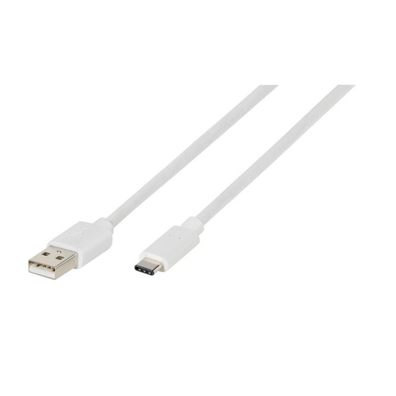 Kabel VIVANCO 38757, Type-C, 2m, bijeli