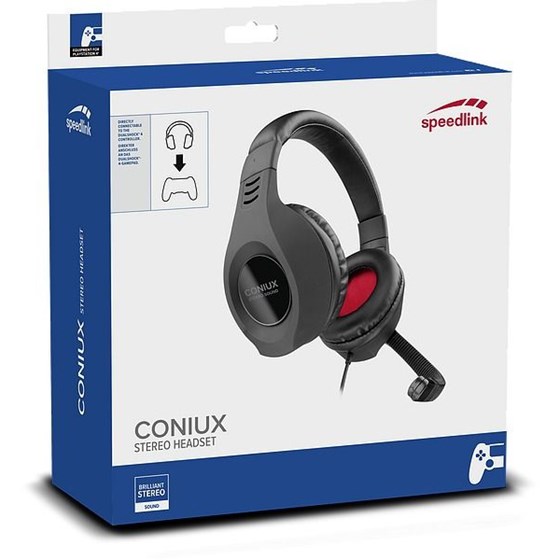 Slušalice SPEEDLINK Coniux, mikrofon, PS4/PS5, crne