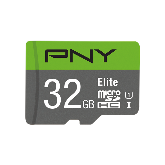Memorijska kartica PNY MicroSDHC Elite, 32GB, klasa brzine U1, s adapterom