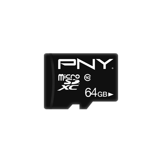Memorijska kartica PNY MicroSDXC Performance Plus, 64GB, class 10, s adapterom