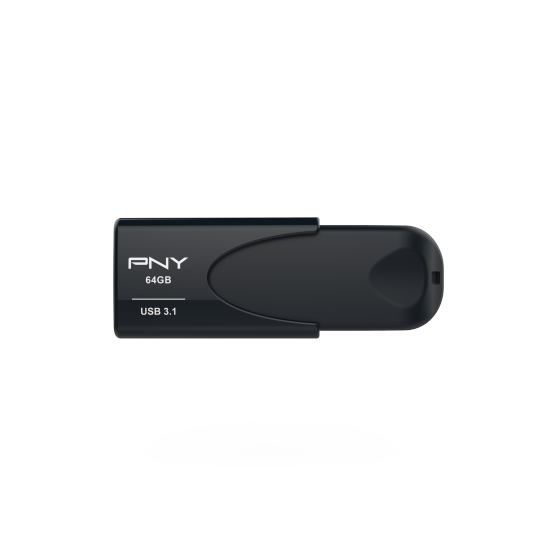 USB stick PNY Attaché 4, 64GB, USB3.1, crni