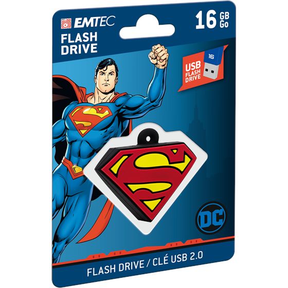 USB stick EMTEC DC, 16GB, USB2.0, Superman