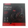 Slušalice PICUN P80X, mikrofon, LED, Bluetooth, crne