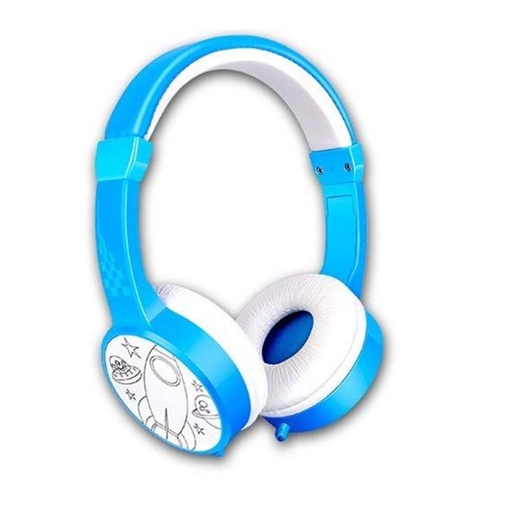 OŠTEĆENA AMBALAŽA - Slušalice SEGMENT H-31115 dječje slušalice s pastelnim bojama, plave