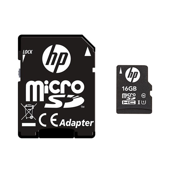 Memorijska kartica HP MicroSD mi210, 16GB, klasa brzine U1, s adapterom