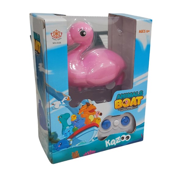 Brodić na daljinsko upravljanje KAZOO MX-0026-2, flamingo