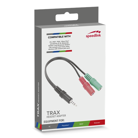 Adapter SPEEDLINK Trax, za PS4 slušalice 