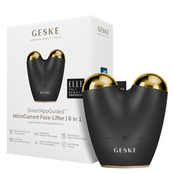 MicroCurrent Face-Lifter GESKE| 6 in 1 , gray