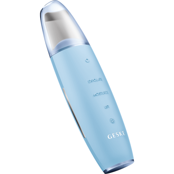 MicroCurrent Skin Scrubber & Blackhead Remover GESKE| 9 in 1 , aquamarine