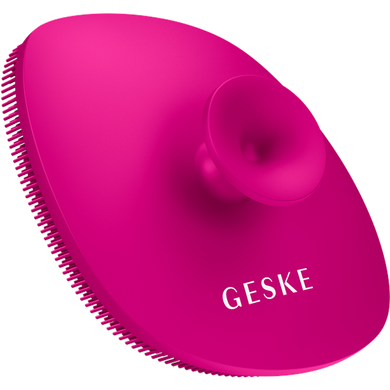Facial Brush GESKE| 4 in 1 , s držačem, magenta
