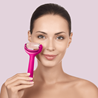 MicroNeedle Face & Body Roller GESKE | 9 in 1 , magenta