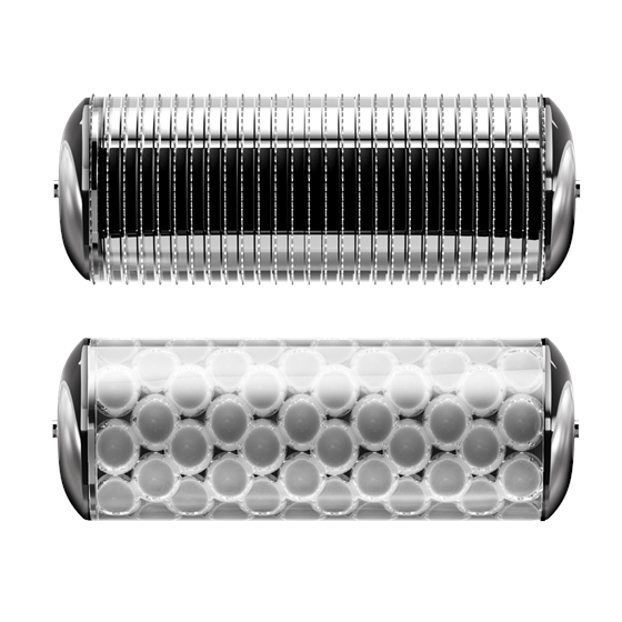 MicroNeedle Face & Body Roller GESKE | 8 in 1 , magenta