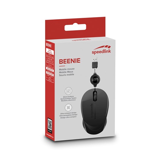 Miš SPEEDLINK Beenie, USB, 1200 dpi, crni