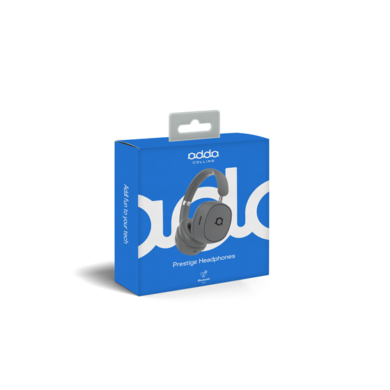 Slušalice Adda Collins HP-002-GR, Prestige,  naglavne, Active Noise Cancellation, Bluetooth 5.4,  sive
