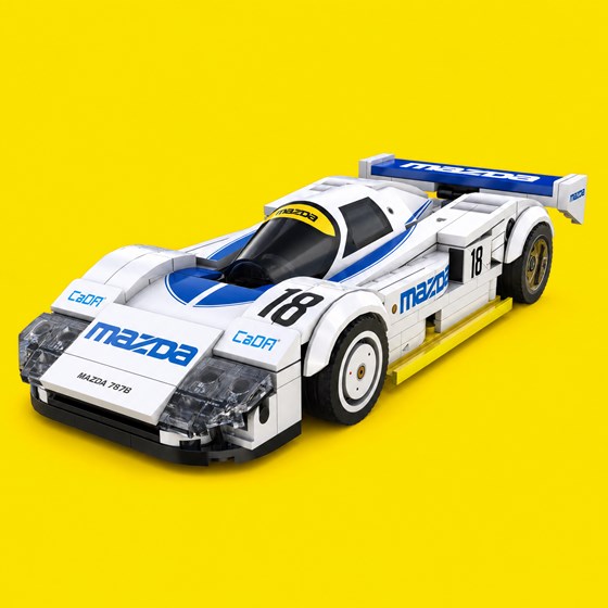 Auto za sastavljanje LILBIG Mazda 787B C55029W, 1:24, 242 dijela