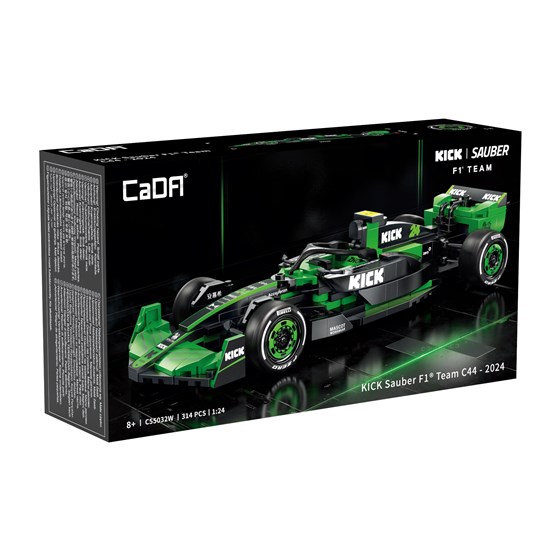 STEM Formula KAZOO KICK Sauber F1 C55032W, 1:24, 314 dijelova