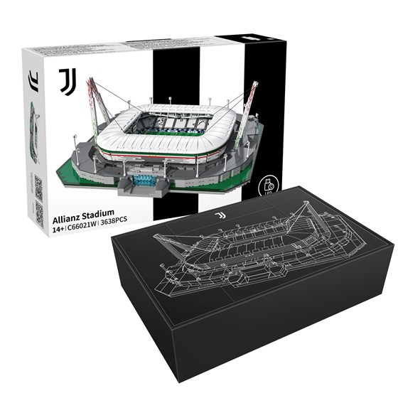 STEM Nogometni stadion Juventus Allianz Stadium KAZOO C66021W, 3638 dijelova