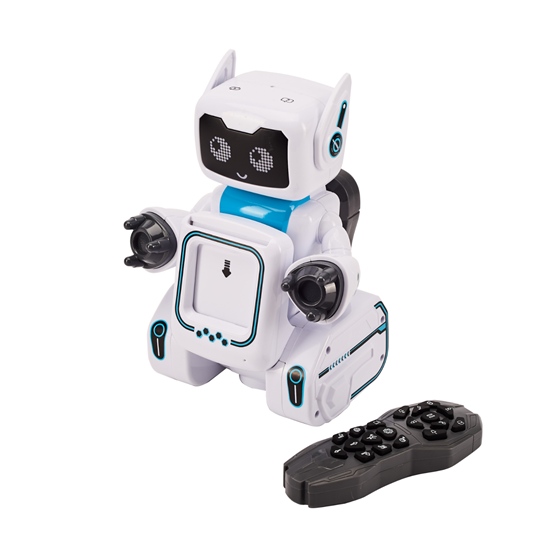 Robot interaktivni KAZOO K44, daljinsko upravljanje, 72 kartice za učenje engleskog jezika