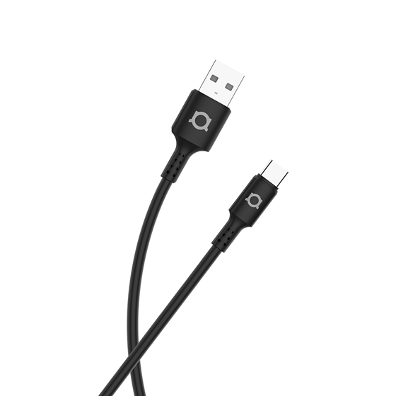 Kabel Adda Collins USB-200-BK, USB-A na Type-C, 18W, Premium TPE, 1.2m, crni