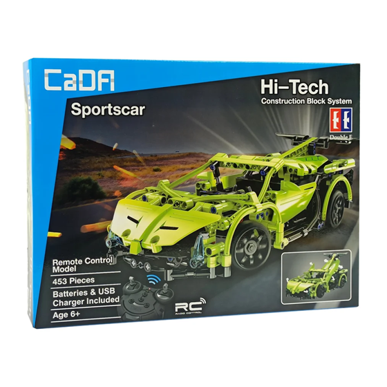 STEM Auto na daljinsko upravljanje KAZOO Super Car C51007W, zeleni, 453 dijelova