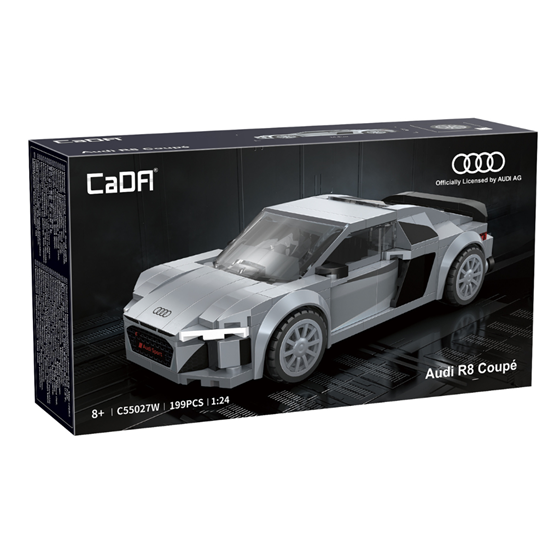 Auto za sastavljanje LILBIG Audi R8 Coupe C55027W, 1:24, 199 dijelova