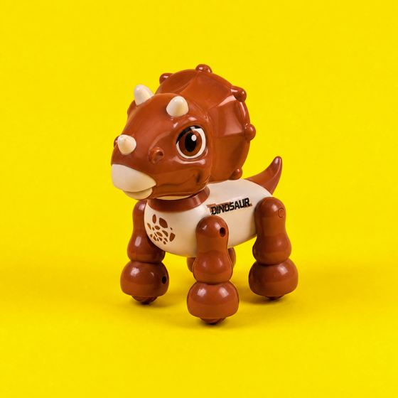 Robot interaktivni Dinosaur LILBIG RB-2608, smeđi