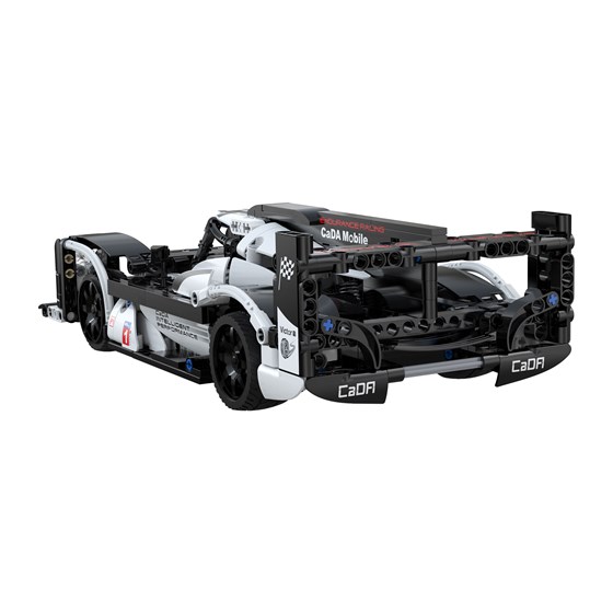STEM Auto na daljinsko upravljanje KAZOO GT Super Car C51307W, 1:14, 427 dijelova