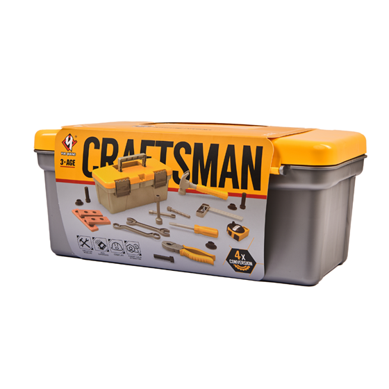 Igračka građevinski set s kutijom za alat KAZOO T010