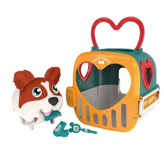 Robot Psić KAZOO K-1011A, glasovno upravljanje, Doggy House s psećom kućicom