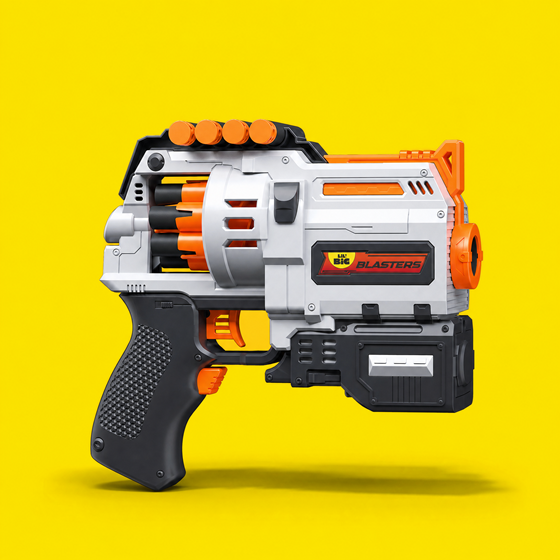 Blaster električni Pistol s mekanim mecima LILBIG PY-2608, 16 metaka