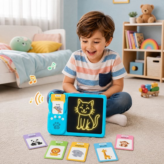 Ploča za crtanje digitalna Word Wizard s učenjem engleskog jezika LILBIG MM-2603