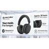 Naglavne slušalice Adda Collins HP-004-GM, AdPods Max, BT 6.0, ANC, gun metal